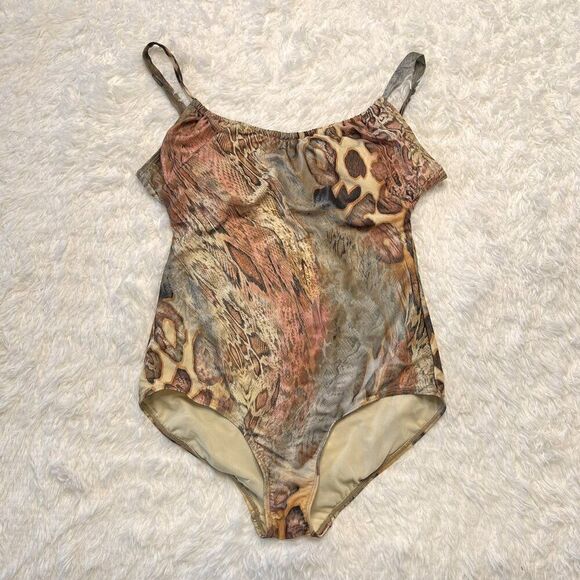 It Figures Sea Queen Snake Print One Piece Swimsuit - Picture 1 of 8